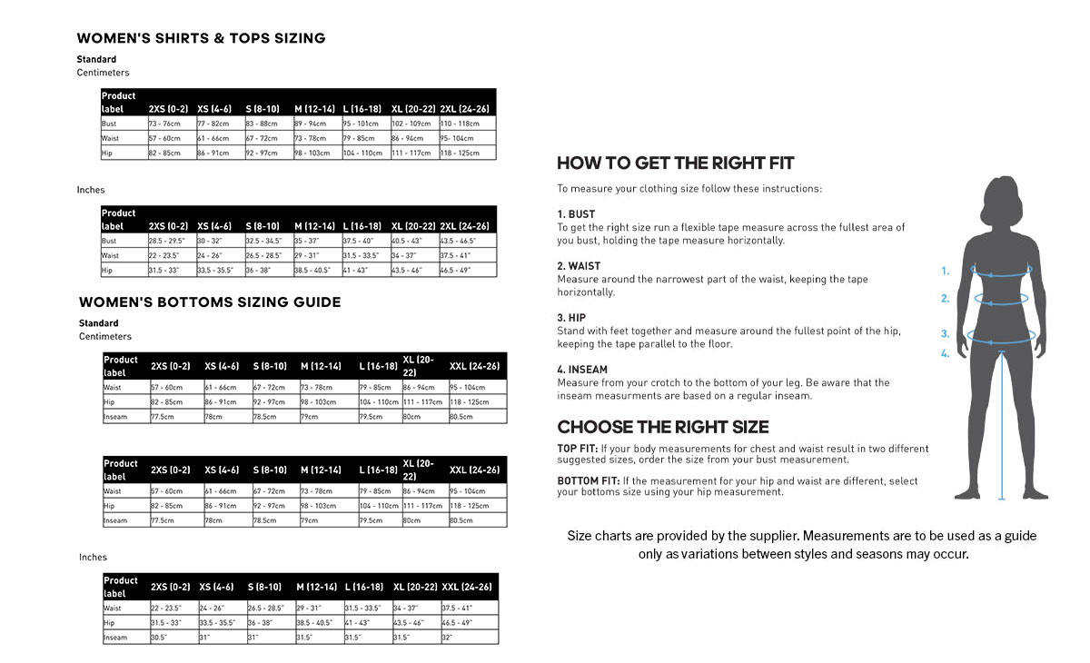 adidas originals-dresses-womens size chart